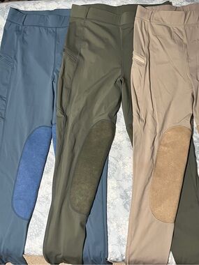 🐴 Lot of 3 Santiny Knee Patch Breeches 🏇